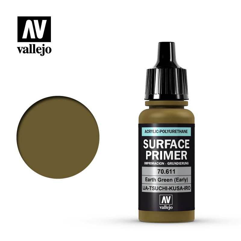 Model Color: Surface Primer Earth Green (Early) -