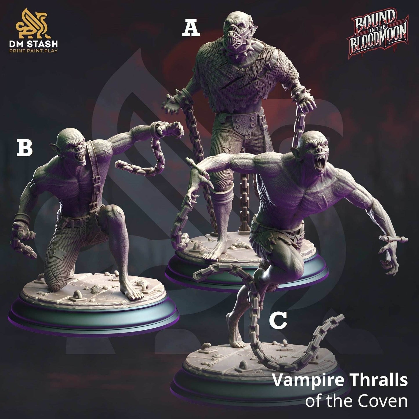 Vampire Thralls of the Coven - 32mm Scale / A