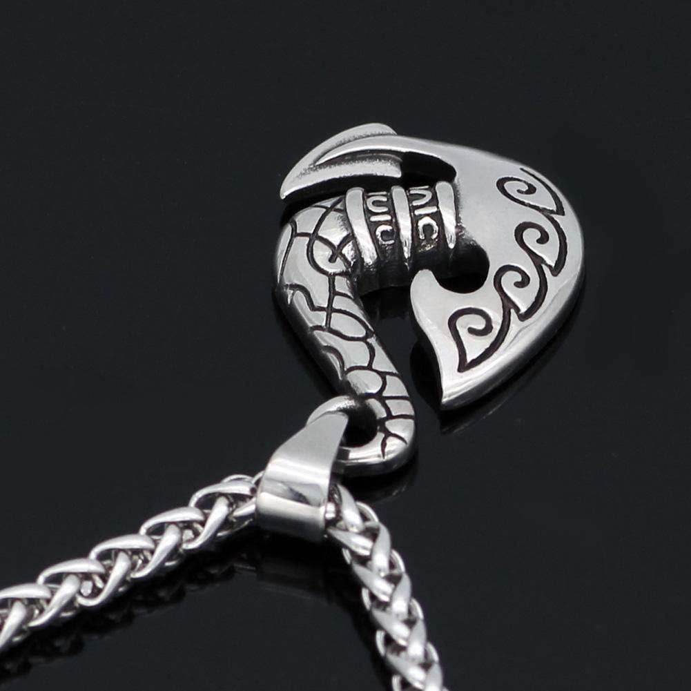 Vikings Axe Stainless Steel Necklace -