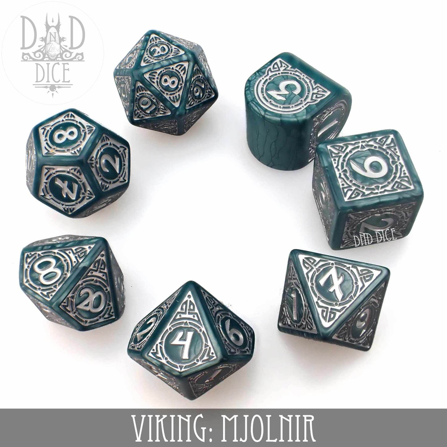 Viking Mjolnir Dice Set -