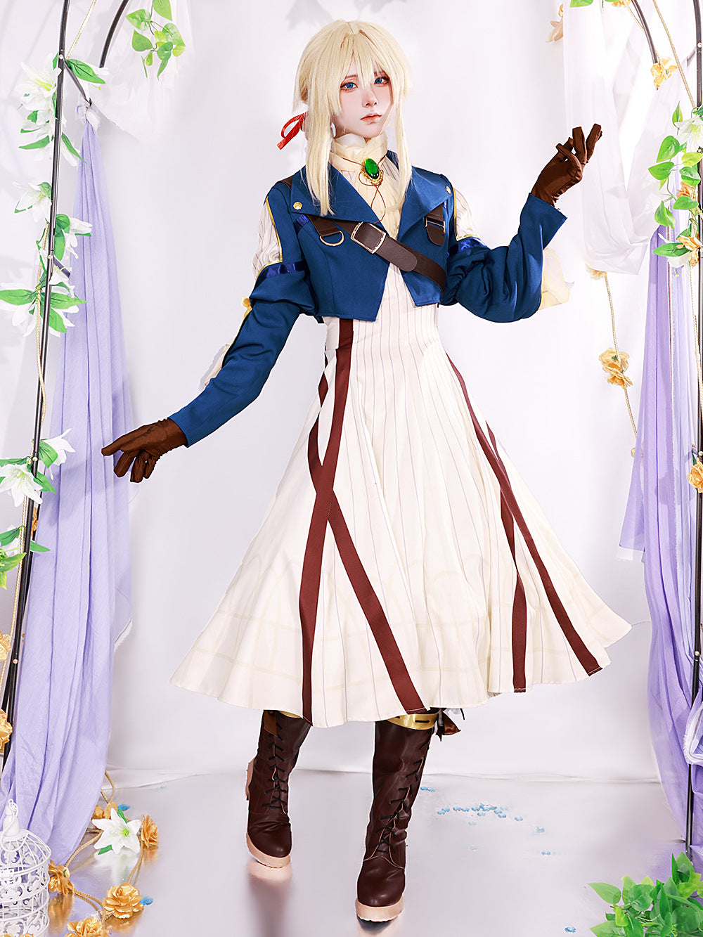 Violet Eternal Garden Violet cosplay costume game anime cosplay costume C-suit matching shoes