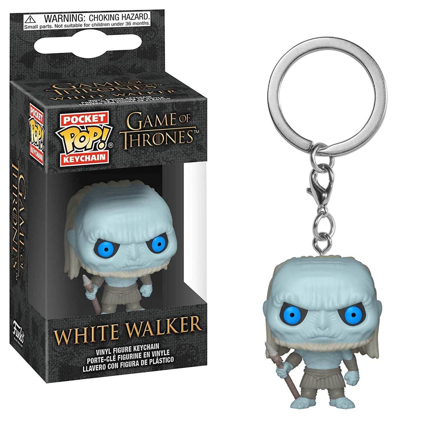 Funko POP! Keychain: Game of Thrones - White Walker Pocket Keychain -