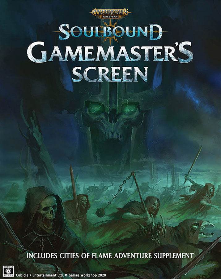 Warhammer Age of Sigmar: Soulbound Gamemaster's Screen -