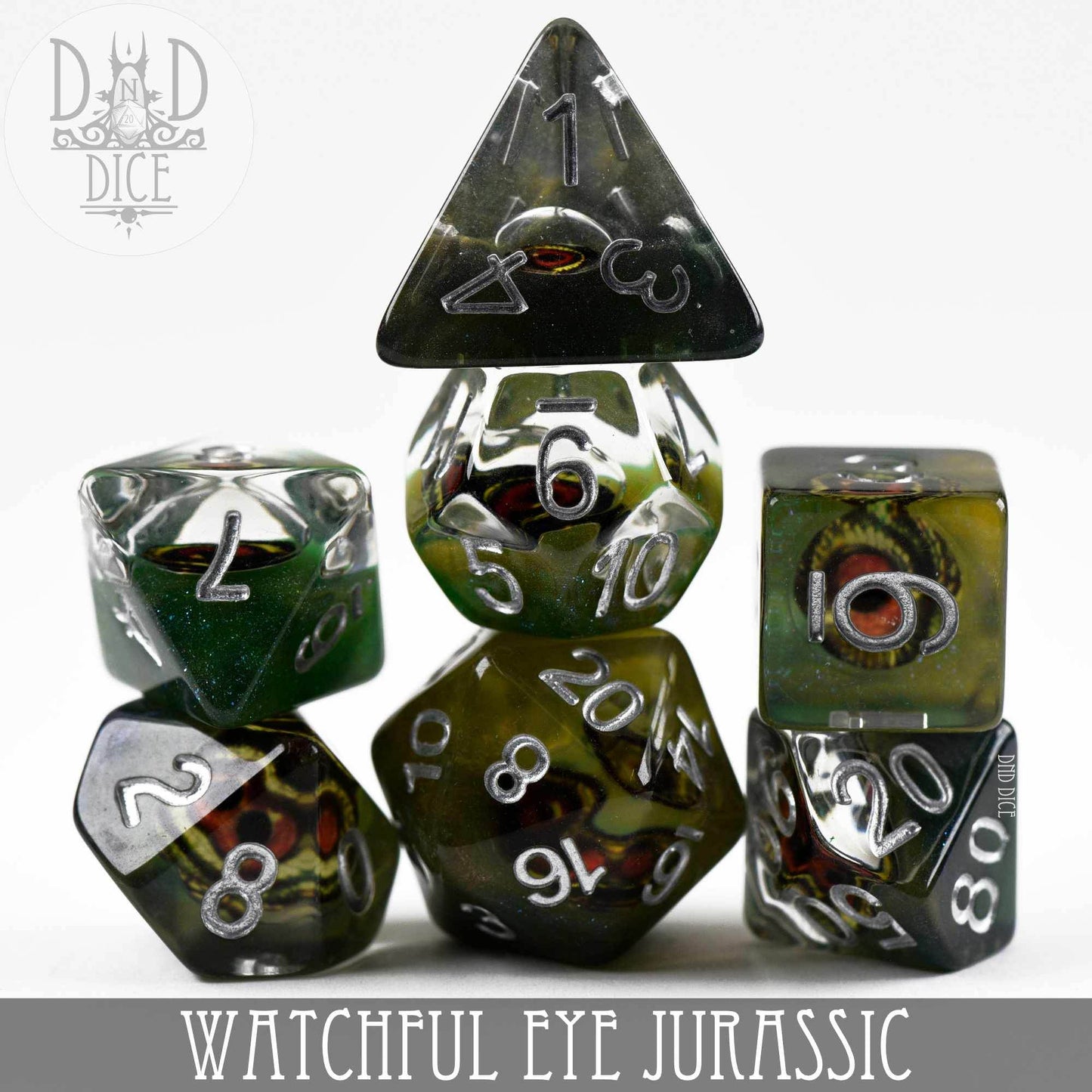 Watchful Eye - Jurassic Dice Set -