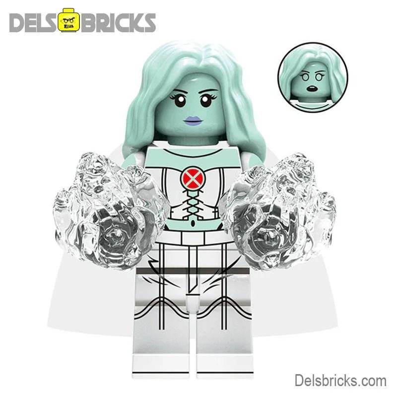 White Queen Emma Frost X-Men Marvel Lego Minifigures Custom Toys -