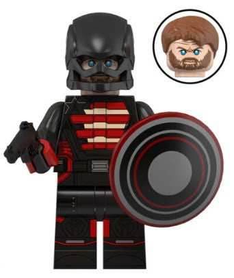 Patriotic Super Soldier Minifigure Thunderbolt Edition -