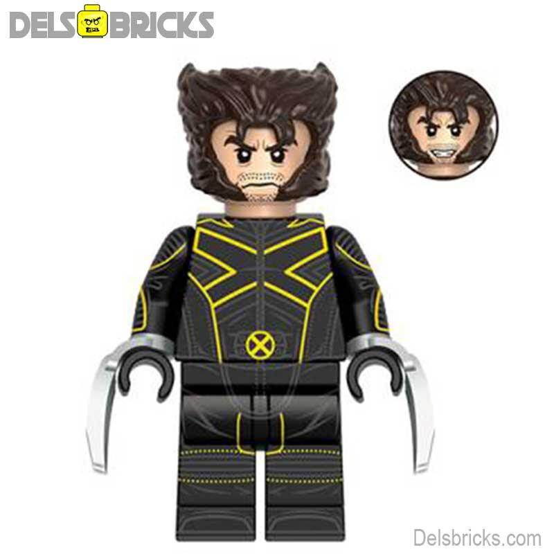 Wolverine Logan from X-Men & Deadpool movies Lego Marvel Minifigures toys 1 -