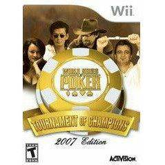 World Series Of Poker Tournament Of Champions 2007 - Wii -