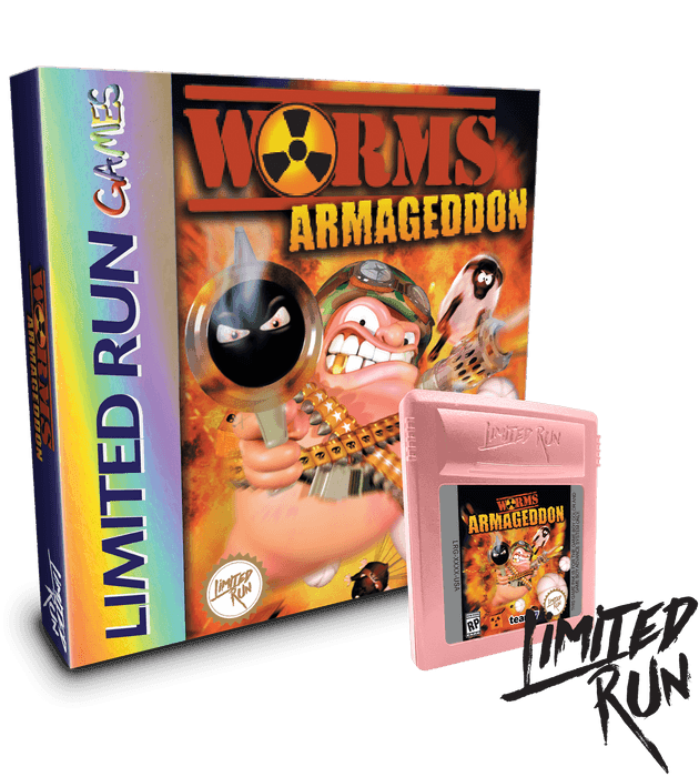 Limited Run Games: Worms Armageddon (Gameboy Color) - Game Manual Only