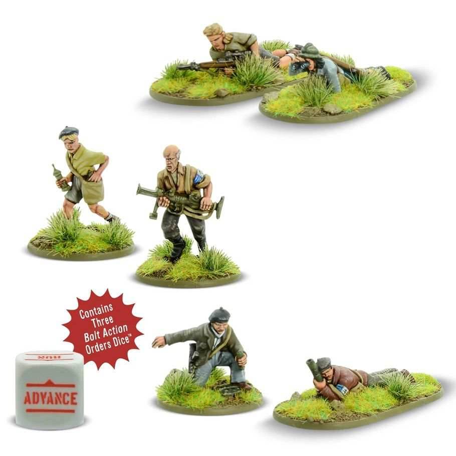 Bolt Action: French Resistance Weapons Teams -