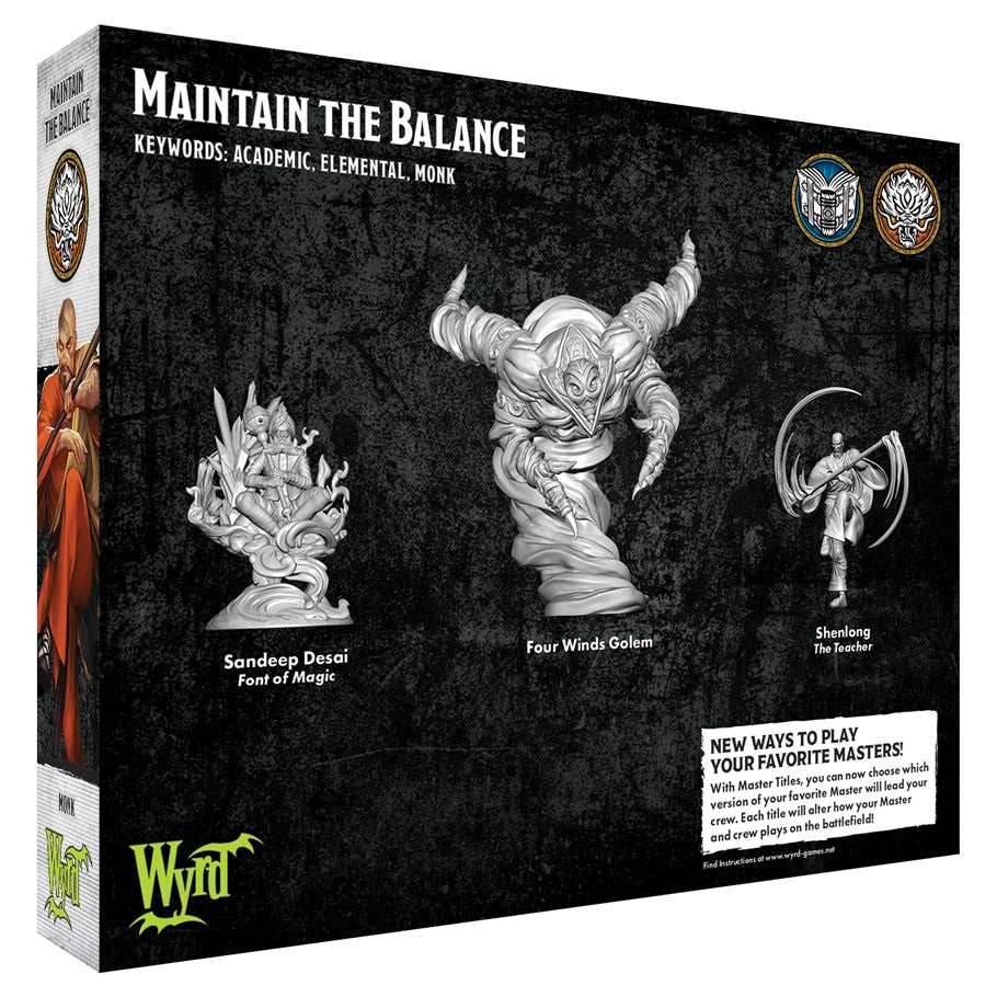 Malifaux Third Edition: Maintain the Balance -