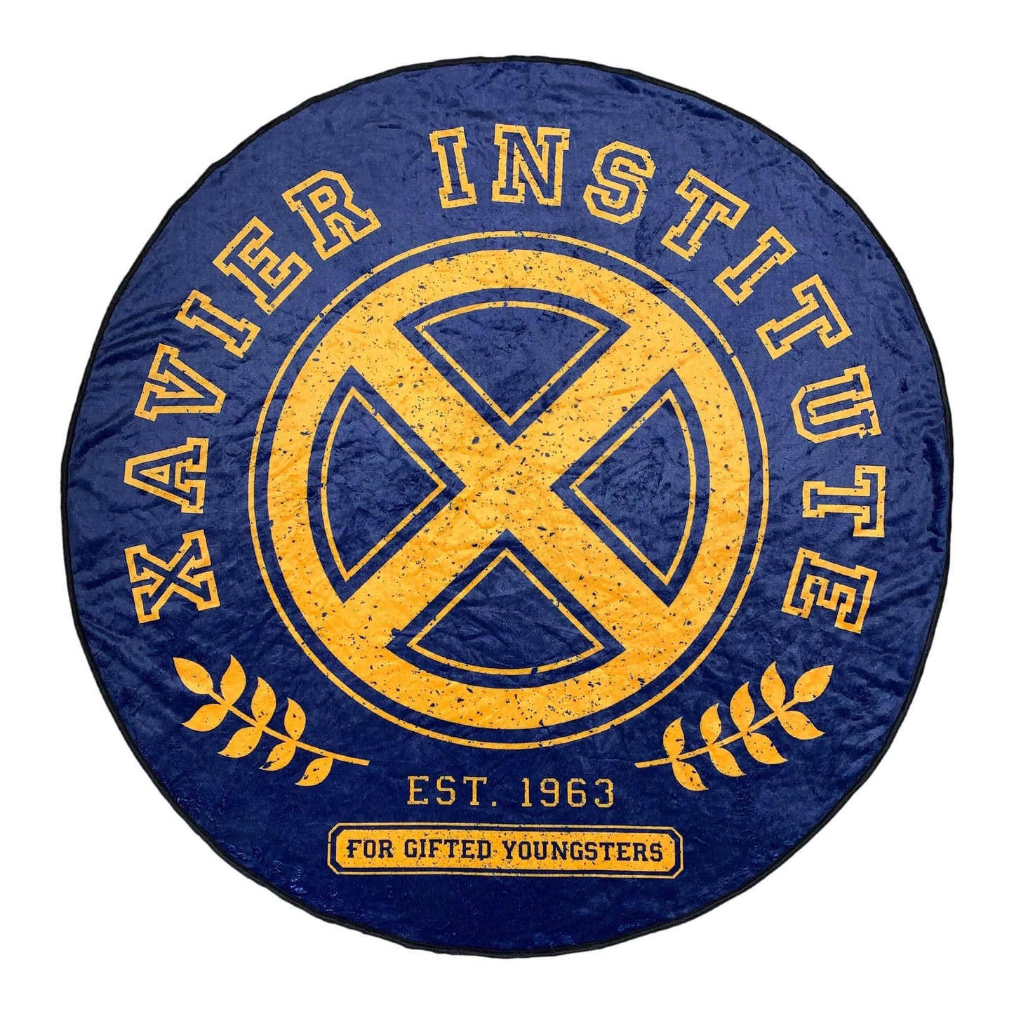 X-Men Xavier Institute Marvel Fleece Throw Super Soft Lightweight Blanket 54 Inches -