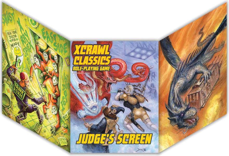 XCrawl Classics Dungeon Judge's Screen -
