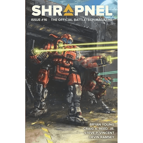 BattleTech: Shrapnel, Issue #16: (The Official BattleTech Magazine) - Paperback -