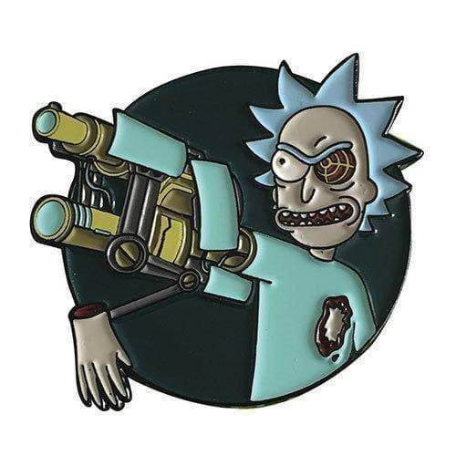 Zen Monkey: Bionic Arm Rick - Rick and Morty Enamel Pin -