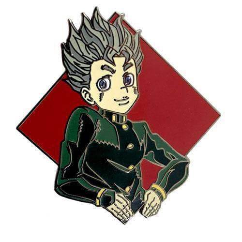 Zen Monkey: Diamond Koichi Hirose - JoJo's Bizarre Adventure Enamel Pin -