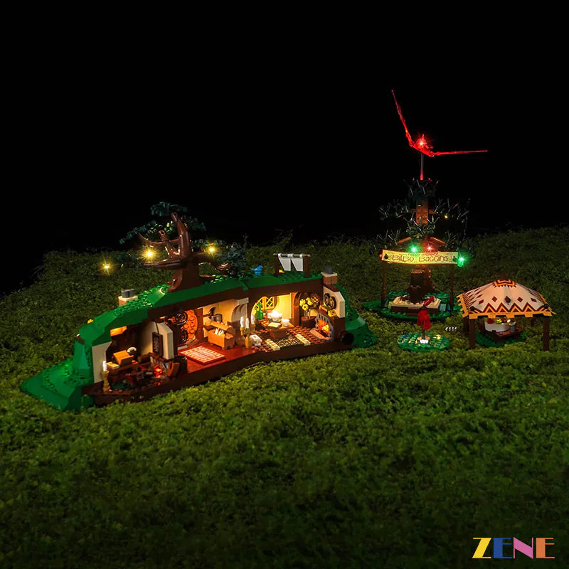 Light Kit for LEGO The Shire: The Lord of the Rings #10354