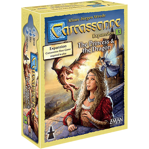 Carcassonne: Expansion 3 - The Princess & The Dragon -