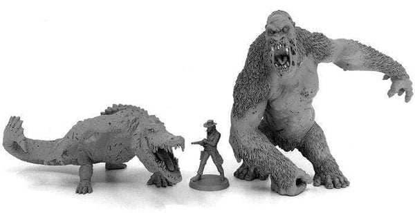 Zombicide: Undead or Alive - Abominape vs Crocosaur Kickstarter Exclusive Abomination Pack -