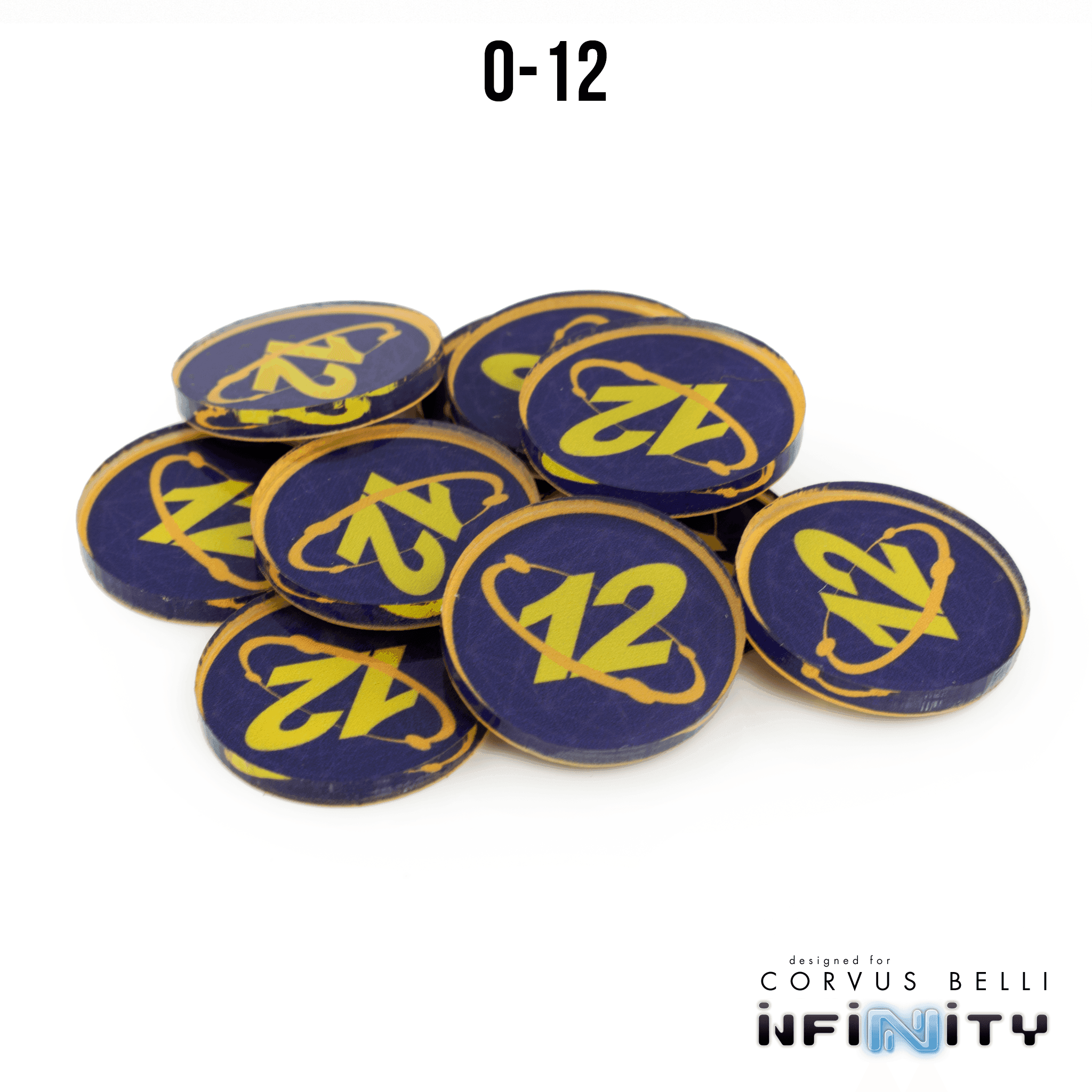 N4 Faction Markers - O-12 / 25mm / Single