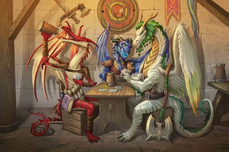 Battlezoo Ancestries: Dragons for Foundry VTT - Pathfinder 2nd Edition / Foundry VTT Module Only