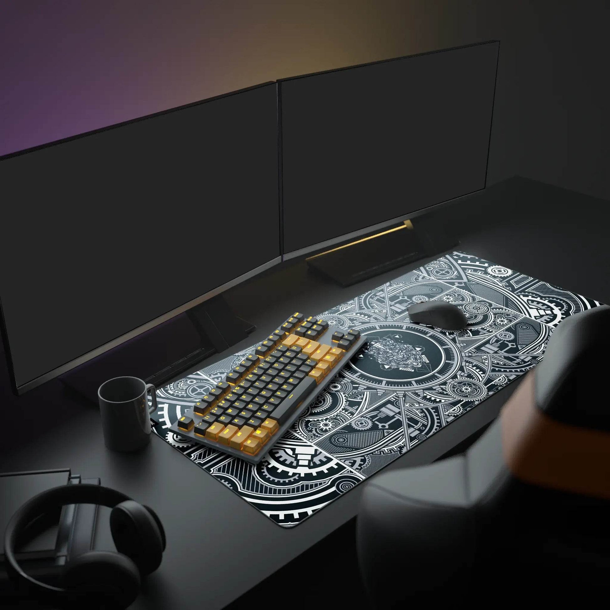 Mecha Samurai Desk Pad - M (70 x 30cm)