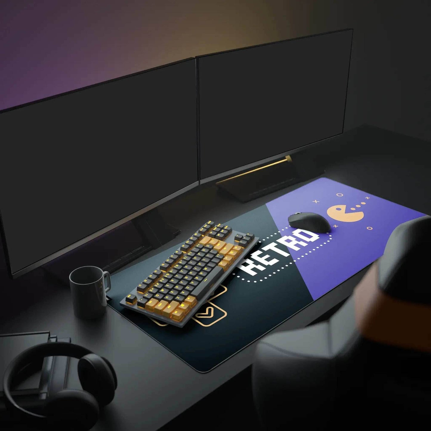 Retro Desk Pad - M (70 x 30cm)