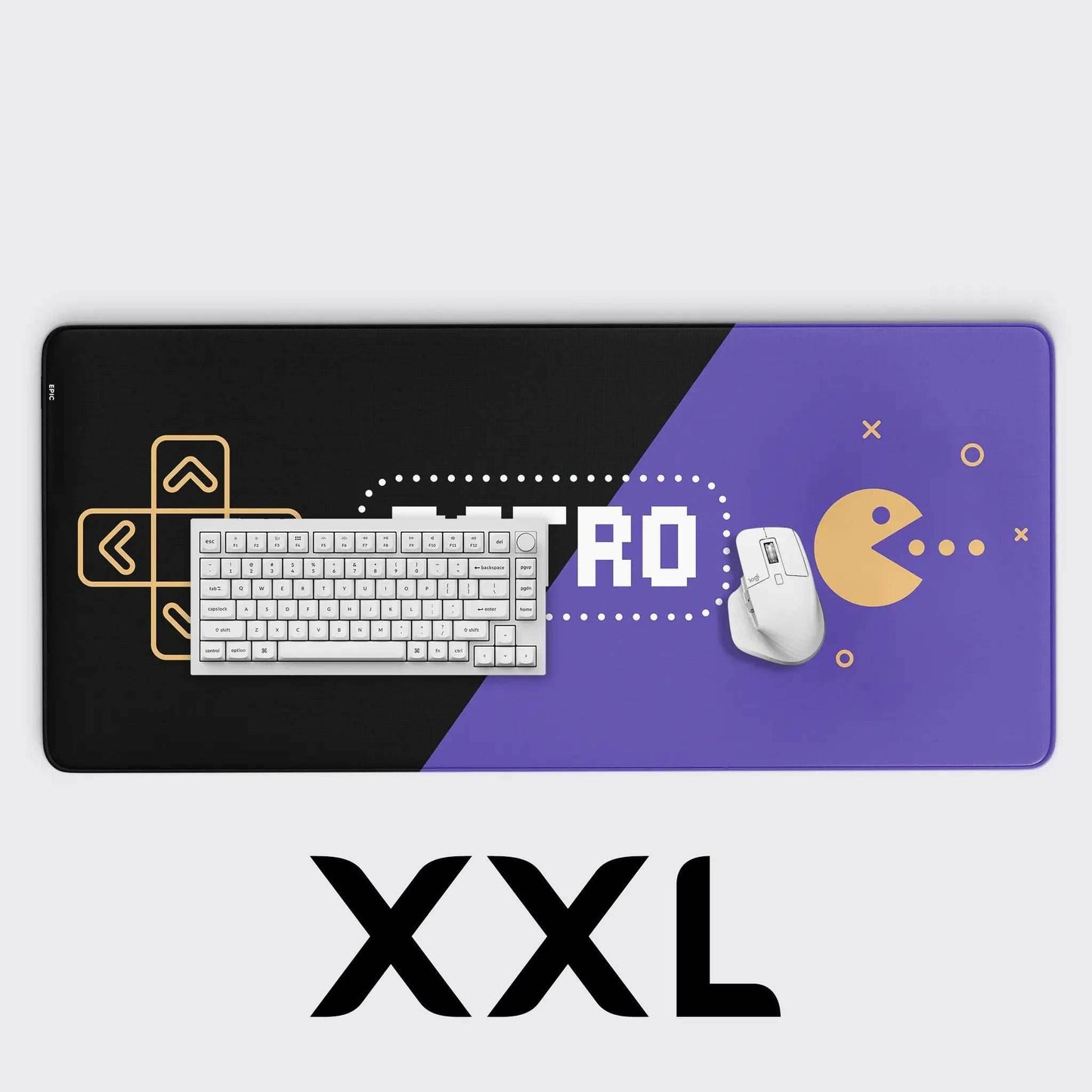 Retro Desk Pad - XXL (90 x 40cm)