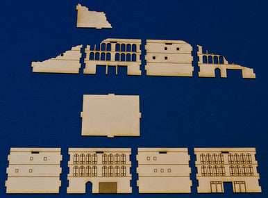 3 Story Middle Eastern and Ruined Version (Matboard) - 285CSS004 - 