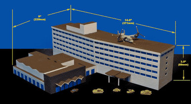 Kabul Hotel Intercontinental (Matboard) - 285CSS015 - 