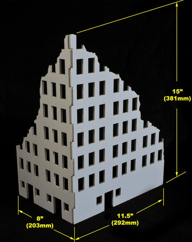 Ruined City Building - 28MMDF002 - 