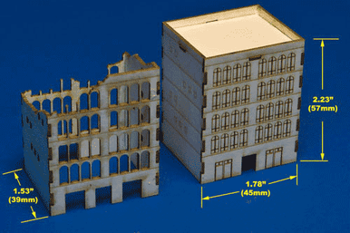 5 Story Middle Eastern and Ruined Version (Matboard) - 285CSS005 - 
