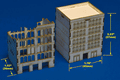 5 Story Middle Eastern and Ruined Version (Matboard) - 285CSS005 - 