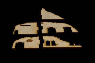 15mm Ruins (MDF) - 15MMDF044 - 