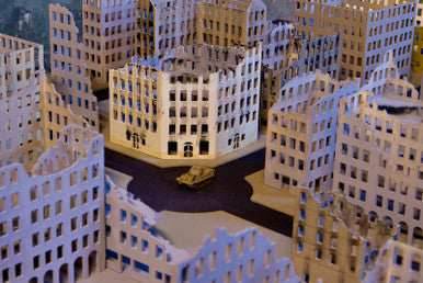 6mm European Corner Building and Ruined Version - 285CSS016 - 