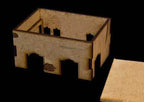 Middle East One Story Building With Removable Roof (MDF) - 15MMDF014-R - 