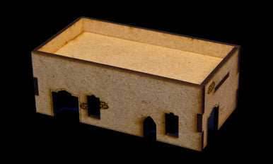 Middle East One Story Building (MDF) - 15MMDF015 - 