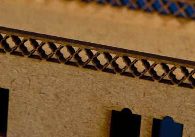 Middle East Three Story Building (MDF) - 15MMDF023 - 