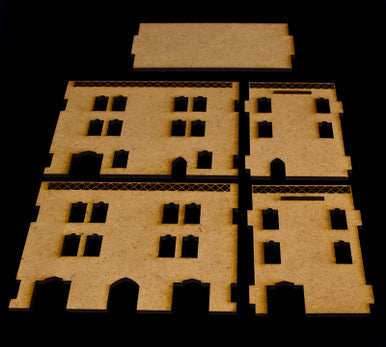 Middle East Three Story Building (MDF) - 15MMDF023 - 