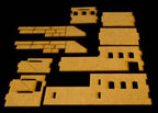 Middle East Building with 2 Outside Stairs (MDF) - 15MMDF050 - 