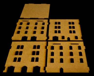 Middle East Four Story Building (MDF) - 15MMDF051 - 