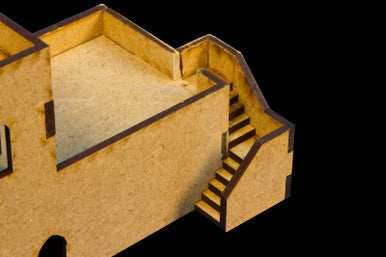 Stairs - 3 Per Kit (MDF) - 15MMDF052 - 