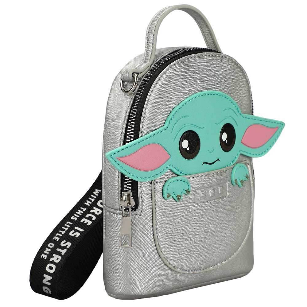 Star Wars The Mandalorian Grogu Mini Wristlet Bag - 