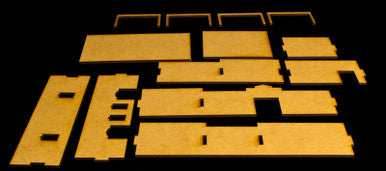Walled Compound With Removable Roof (MDF) - 15MMDF036-R - 