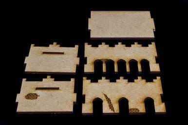 Middle East One Story Building - 28MMDF012 - 