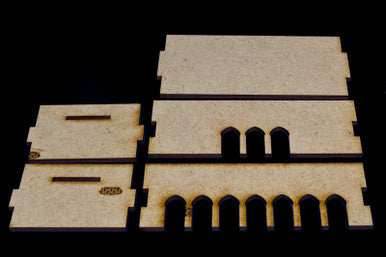 Middle East One Story Building - 28MMDF013 - 