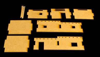 Afghan Style Hovel (MDF) - 15MMDF063 - 