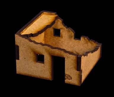 Ruined Afghan Style Hovel (MDF) - 15MMDF070 - 