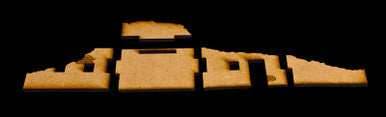 28mm Ruined Afghan Style Hovel - 28MMDF070 - 