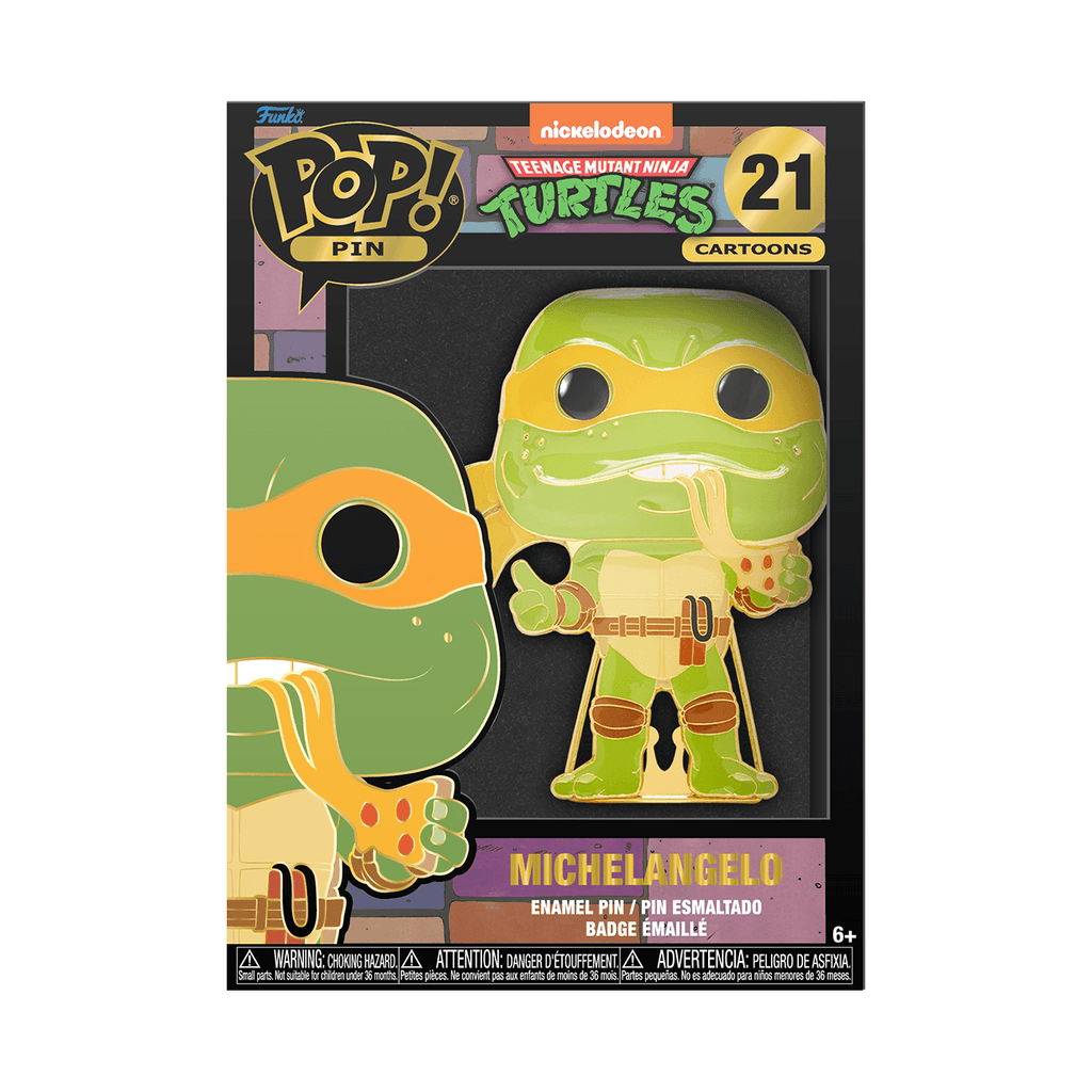 Funko Pop! Pin: Teenage Mutant Ninja Turtles - Michelangelo - 